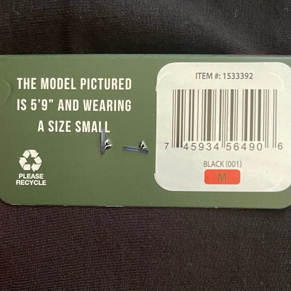 NWT Orvis Women’s Black High Rise Cozy Lined Leggings Butter Soft Fleece Medium - Picture 11 of 11